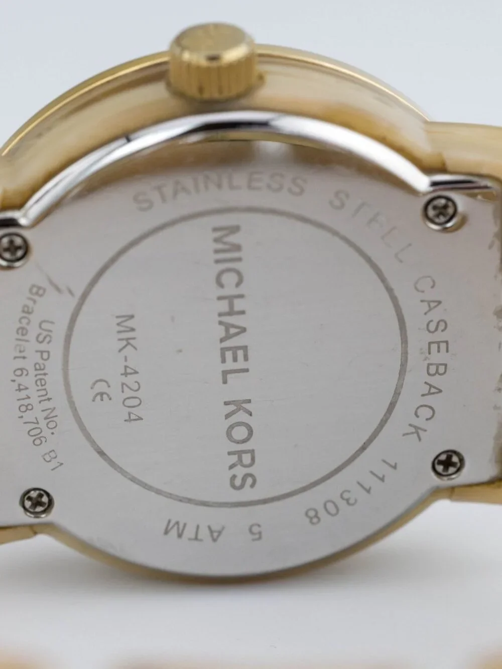 Michael Kors MK-4204 Quartz Analog Women's Watch New Battery